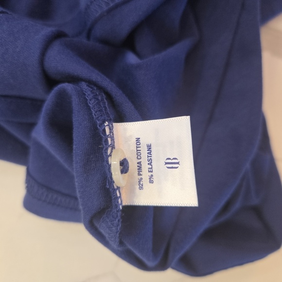 NWT Holderness & Bourne Men's Blue Short Sleeve Polo Shirt Size XXL - Picture 6 of 7